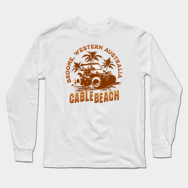 Broome, Cable Beach Australia Long Sleeve T-Shirt by Speshly